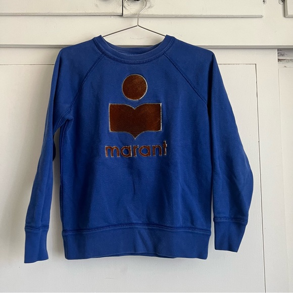 Isabel Marant Blue Sweathshirt - Picture 1 of 7